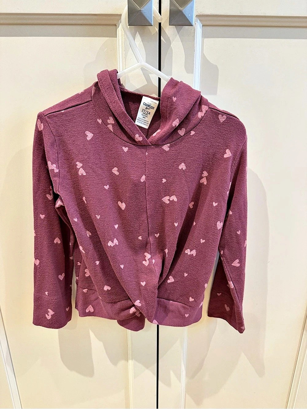 OshKosh B'gosh Girls 3T/3A Purple & Pink Hoodie